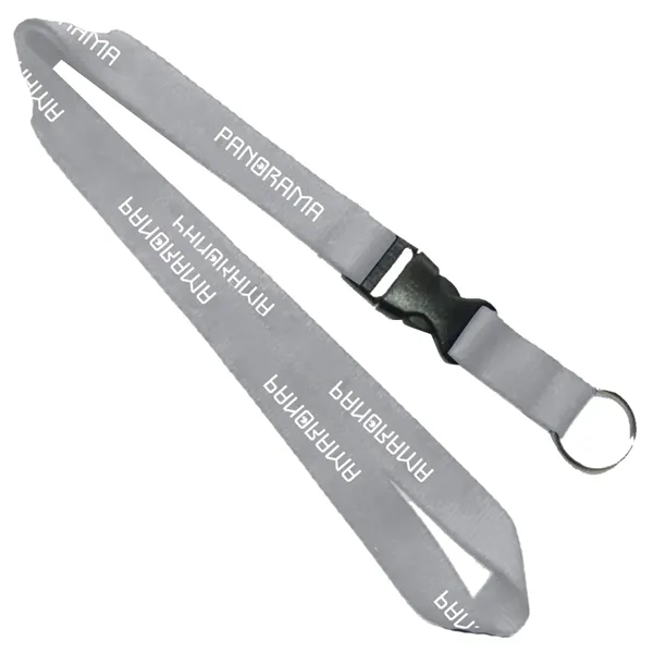 36" x 5/8" polyester lanyard with detachable buckle release.... from ASI 39552 BEL Promo