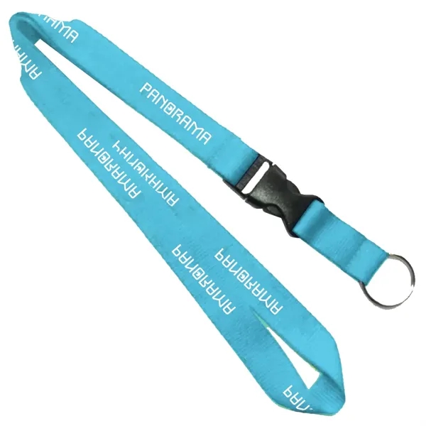 36" x 5/8" polyester lanyard with detachable buckle release.... from ASI 39552 BEL Promo