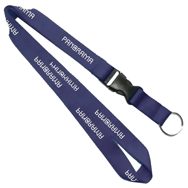 36" x 5/8" polyester lanyard with detachable buckle release.... from ASI 39552 BEL Promo