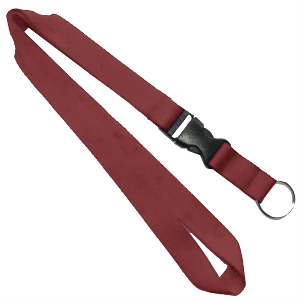 36" x 3/4" polyester lanyard with detachable buckle release.... from ASI 39552 BEL Promo