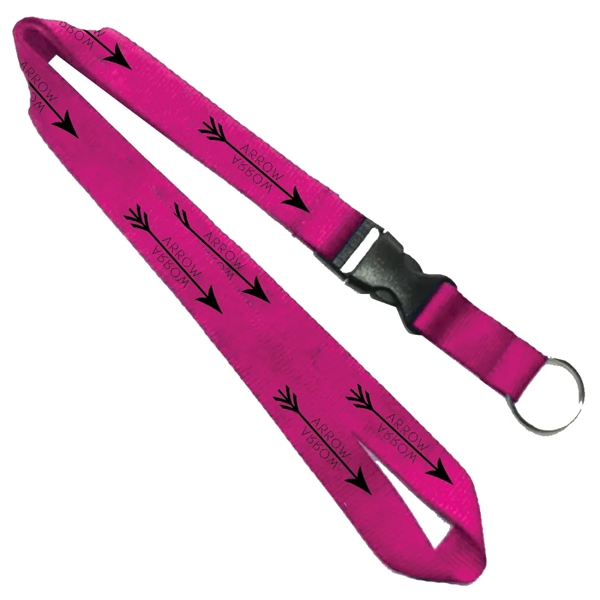 36" x 3/4" polyester lanyard with detachable buckle release.... from ASI 39552 BEL Promo