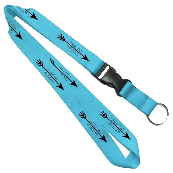 36" x 3/4" polyester lanyard with detachable buckle release.... from ASI 39552 BEL Promo
