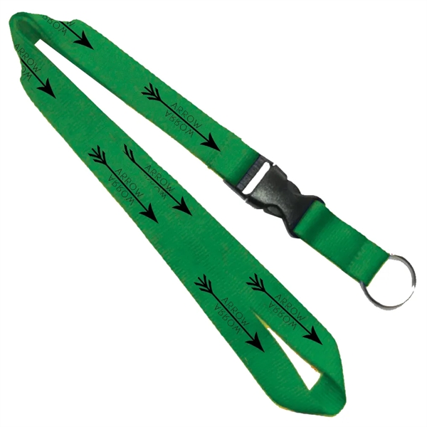 36" x 3/4" polyester lanyard with detachable buckle release.... from ASI 39552 BEL Promo