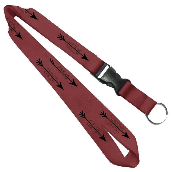 36" x 3/4" polyester lanyard with detachable buckle release.... from ASI 39552 BEL Promo