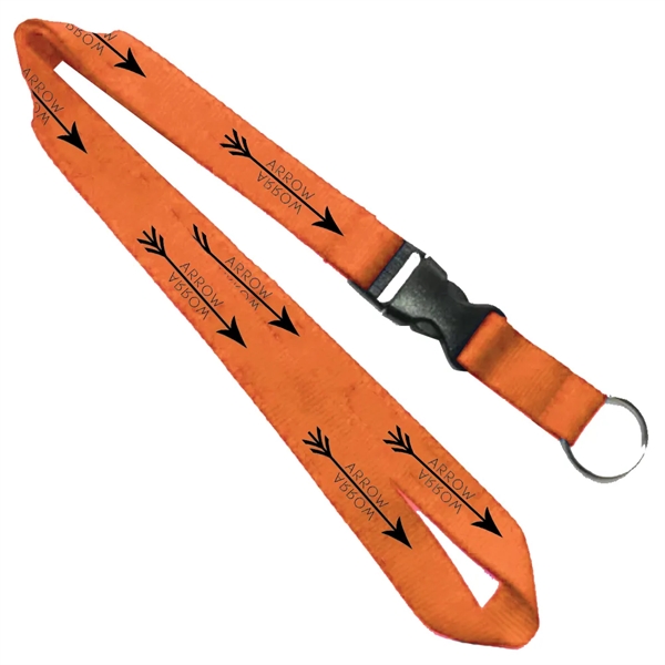 36" x 3/4" polyester lanyard with detachable buckle release.... from ASI 39552 BEL Promo
