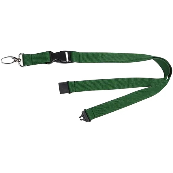 36" x 3/4" polyester lanyard with buckle release and safety breakaway.... from ASI 39552 BEL Promo