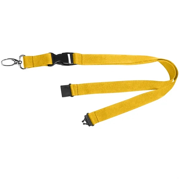 36" x 3/4" polyester lanyard with buckle release and safety breakaway.... from ASI 39552 BEL Promo
