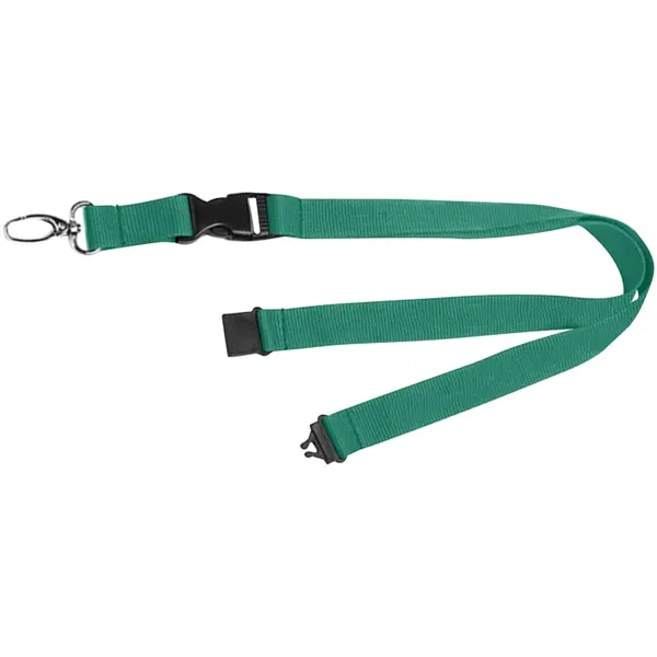 36" x 3/4" polyester lanyard with buckle release and safety breakaway.... from ASI 39552 BEL Promo