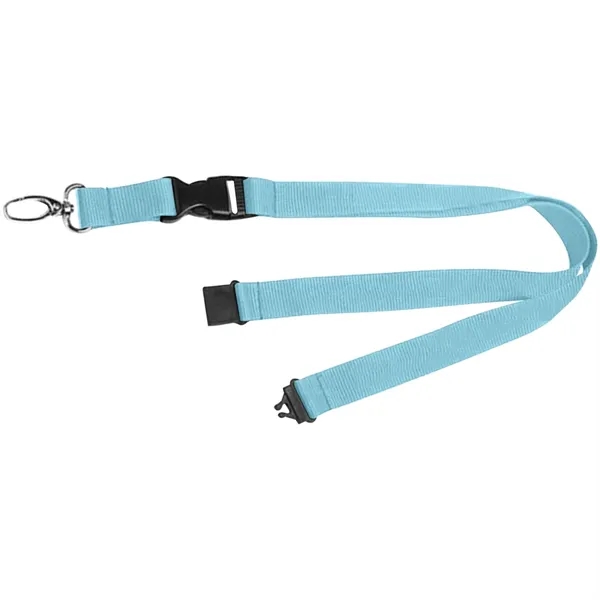 36" x 3/4" polyester lanyard with buckle release and safety breakaway.... from ASI 39552 BEL Promo