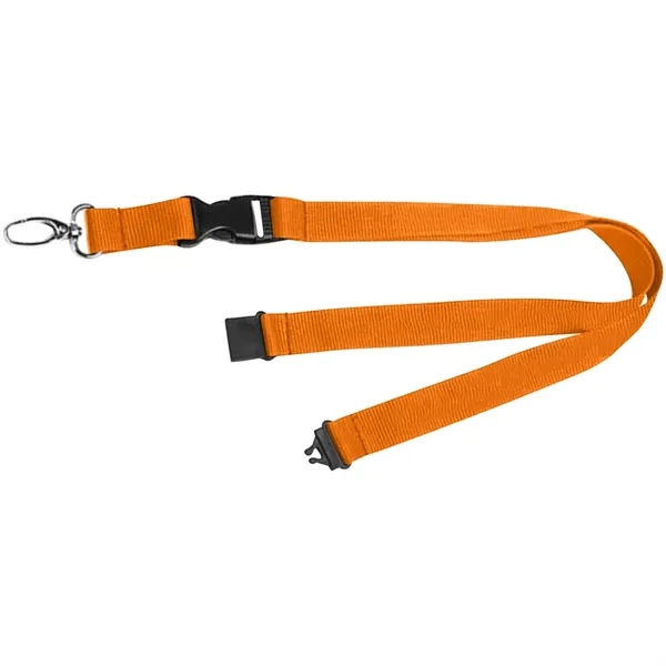 36" x 3/4" polyester lanyard with buckle release and safety breakaway.... from ASI 39552 BEL Promo