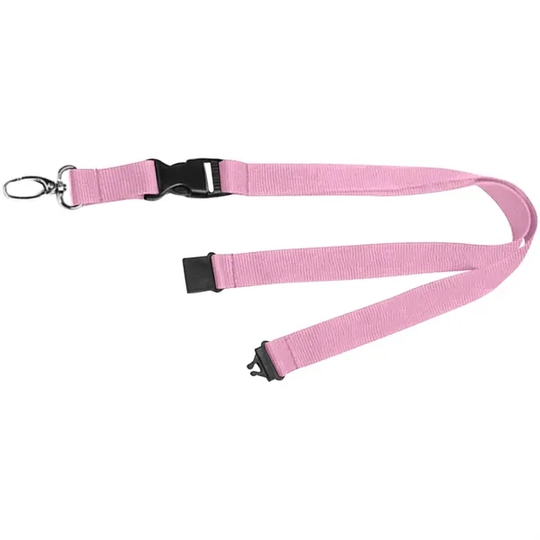 36" x 3/4" polyester lanyard with buckle release and safety breakaway.... from ASI 39552 BEL Promo