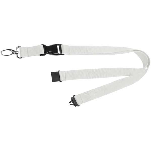 36" x 3/4" polyester lanyard with buckle release and safety breakaway.... from ASI 39552 BEL Promo