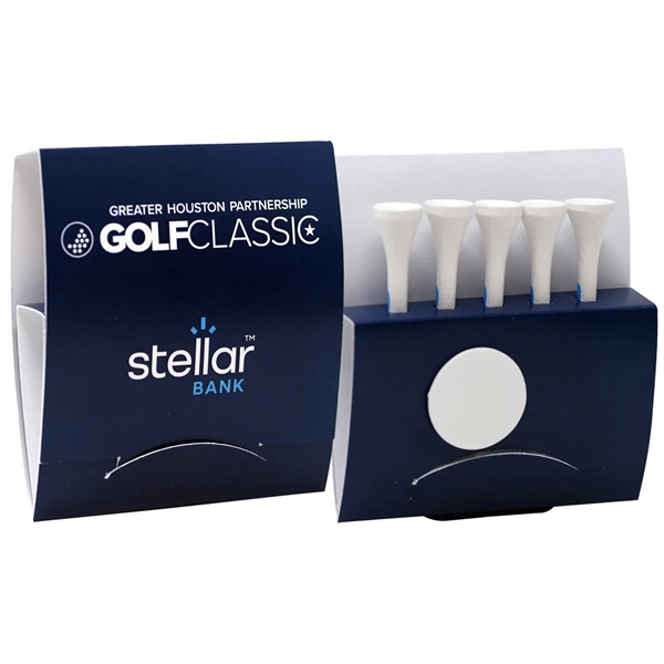 Golf tee, divot tool and blank ball marker in a matchbook... from ASI 38120 Ball Pro / Diversified Quality Kitchenware