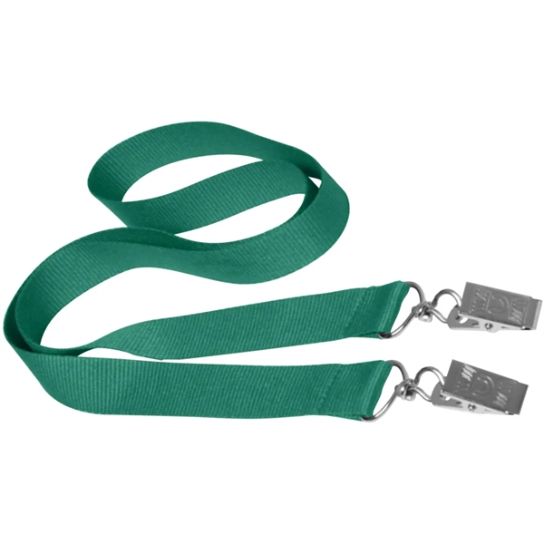 36" x 3/4" double ended polyester lanyard with attachment clip on... from ASI 39552 BEL Promo