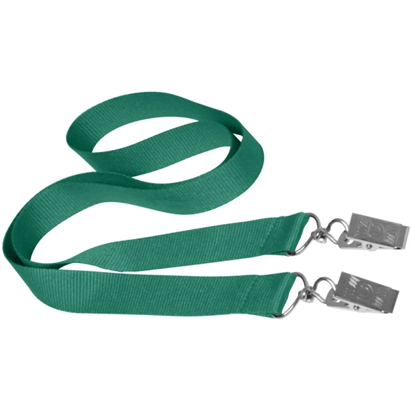 36" x 3/4" double ended polyester lanyard with attachment clip on... from ASI 39552 BEL Promo