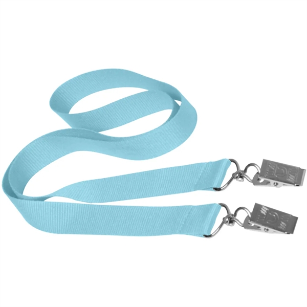 36" x 3/4" double ended polyester lanyard with attachment clip on... from ASI 39552 BEL Promo