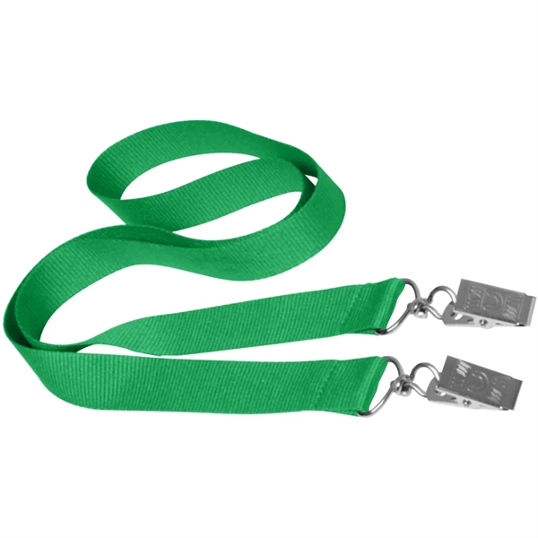 36" x 3/4" double ended polyester lanyard with attachment clip on... from ASI 39552 BEL Promo
