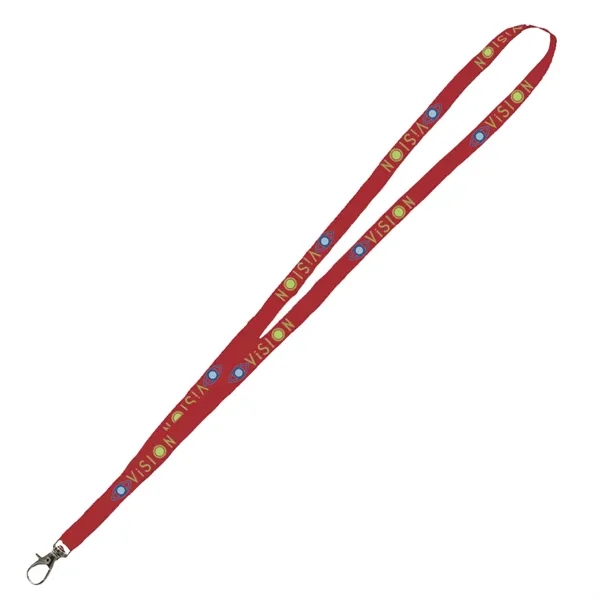 36" x 1/2" micro weave dye sublimated lanyard.... from ASI 39552 BEL Promo