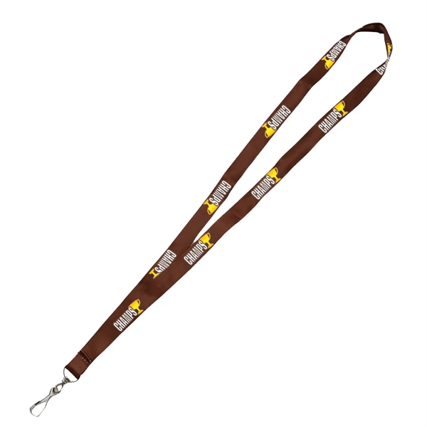 36" x 5/8" micro weave dye sublimated lanyard.... from ASI 39552 BEL Promo