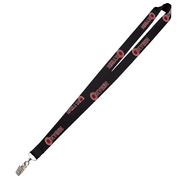 36" x 3/4" micro weave dye sublimated lanyard.... from ASI 39552 BEL Promo