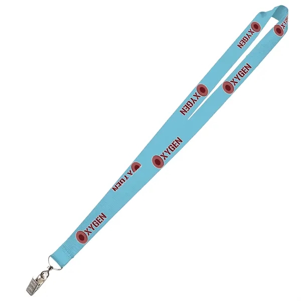 36" x 3/4" micro weave dye sublimated lanyard.... from ASI 39552 BEL Promo