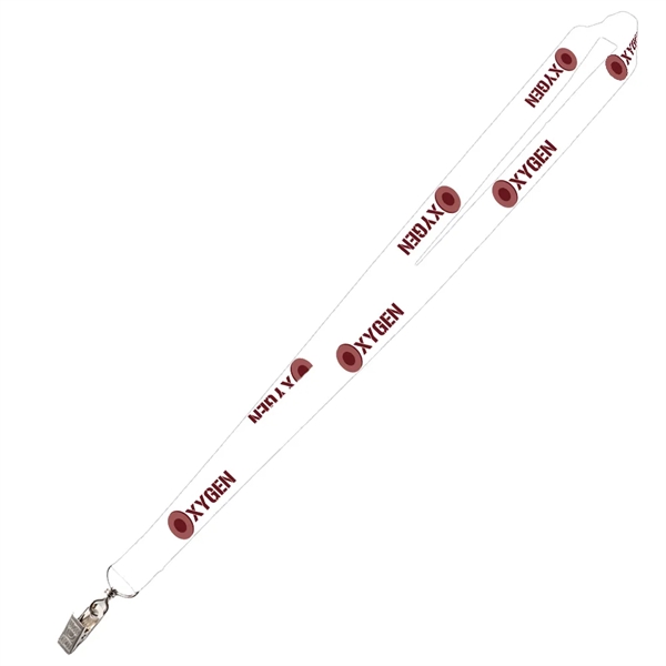 36" x 3/4" micro weave dye sublimated lanyard.... from ASI 39552 BEL Promo