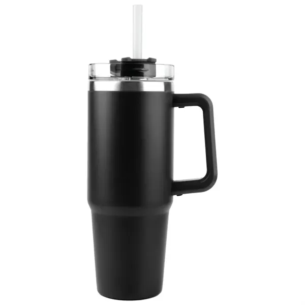 40 oz. vacuum insulated travel mug made of stainless steel with... from ASI 57655 STOPNGO Line
