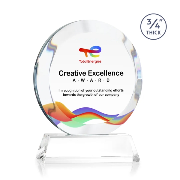 The Gibralter takes the classic crystal award and adds a contemporary... from ASI 84592 St Regis Group / St Regis