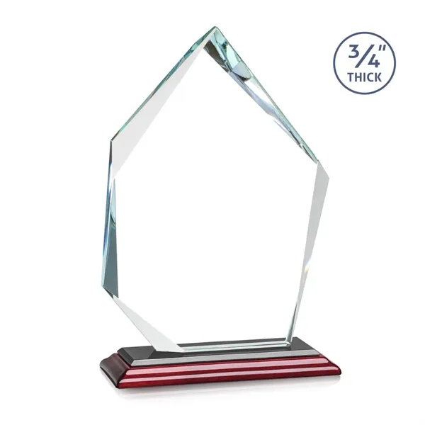 The Deerhurst Ice Peak in 3/4" thick Starfire Crystal features deep... from ASI 84592 St Regis Group / St Regis