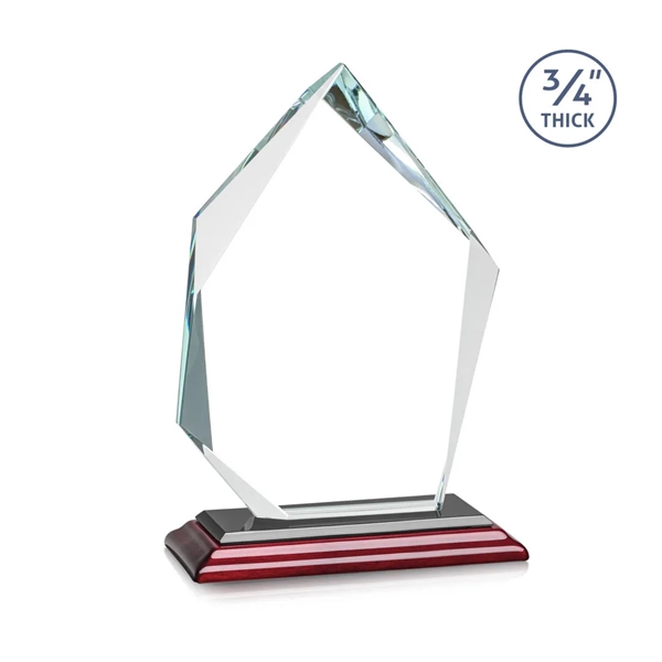 The Deerhurst Ice Peak in 3/4" thick Starfire Crystal features deep... from ASI 84592 St Regis Group / St Regis