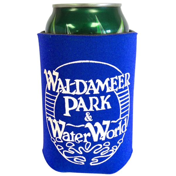 This fabric can holder with a single color imprint is collapsible... from ASI 65603 Kool Trends