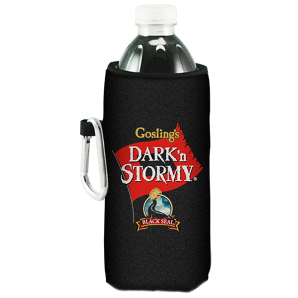 This fabric water/soda bottle caddy with a full multi-color bleed holds... from ASI 65603 Kool Trends