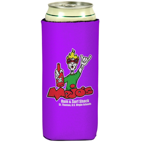 This fabric tall can holder with a multi-color full bleed holds... from ASI 65603 Kool Trends