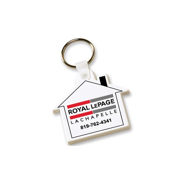 Flexible house shaped key ring.... from ASI 79896 Promo Plastik