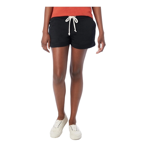 Women's Lounge Burnout French Terry Shorts... from ASI 84358 S&S Activewear