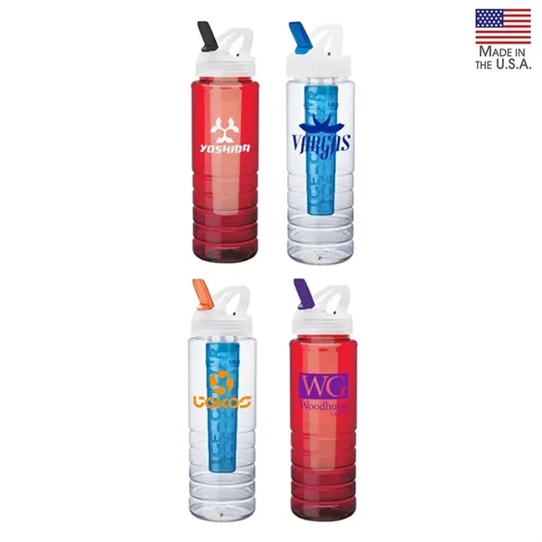 2.88" x 10.12" x 2.88" PET bottle with 26 oz. capacity;... from ASI 67866 Logomark/Valumark / Valumark™