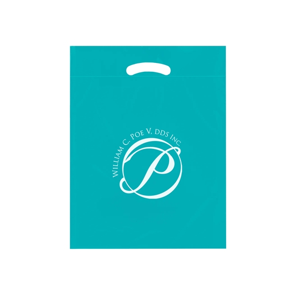 15" x 19" x 3" LDPE plastic bag with fold over... from ASI 35290 American Ad Bag Co