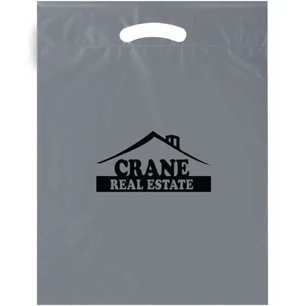 15" x 19" x 3" LDPE plastic bag with fold over... from ASI 35290 American Ad Bag Co