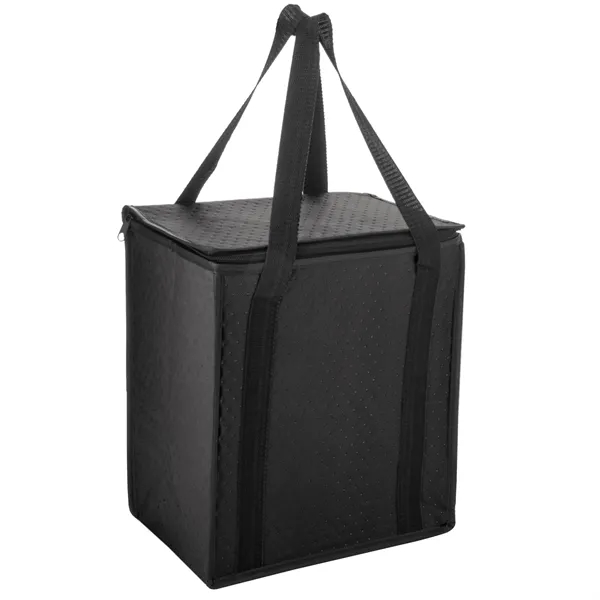 12" x 8" x 13" non-woven polypropylene insulated zippered cooler tote... from ASI 35290 American Ad Bag Co