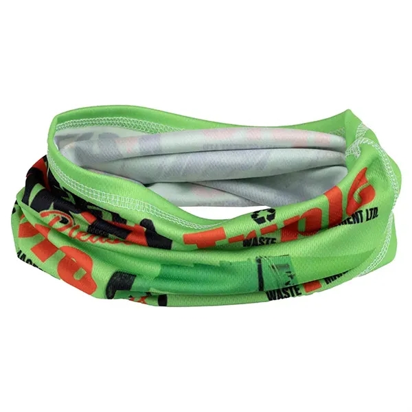 22" x 22" polyester microfiber bandana in assorted colors with sublimated... from ASI 62660 Innovation Line