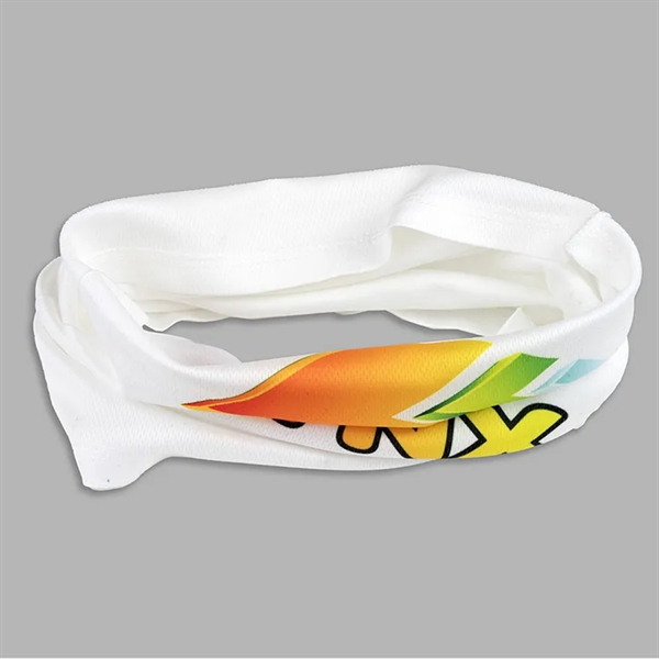 22" x 22" polyester microfiber bandana in assorted colors with sublimated... from ASI 62660 Innovation Line