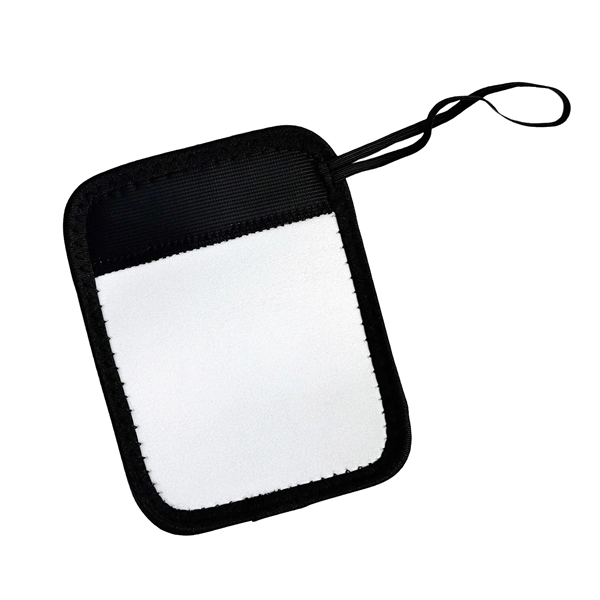 Travel stylishly with our 4.5" x 6" Full Color Sublimated Comfy-Grip... from ASI 92980 WOV-IN® / Universal Strap/Wov-In Line