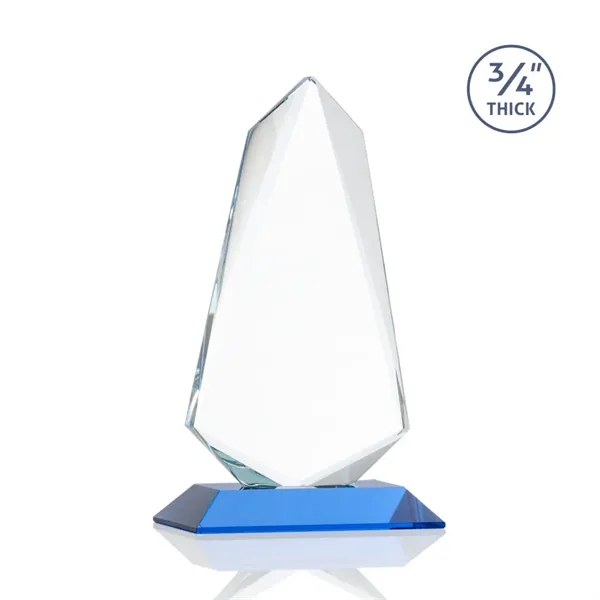 An exquisite 0.75" thick Starfire Crystal award that features stellar bevels... from ASI 84592 St Regis Group / St Regis