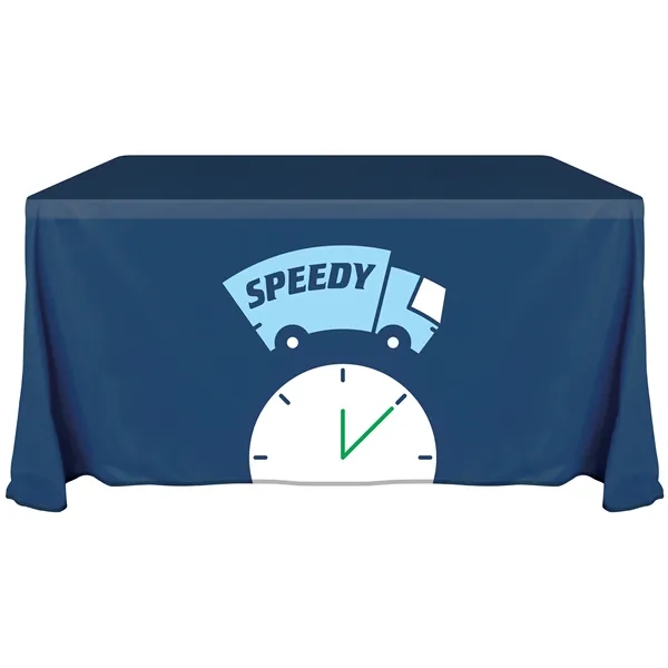 4' Recycled Knit Polyester Custom Throw Style Table Cover... from ASI 80228 Quinn