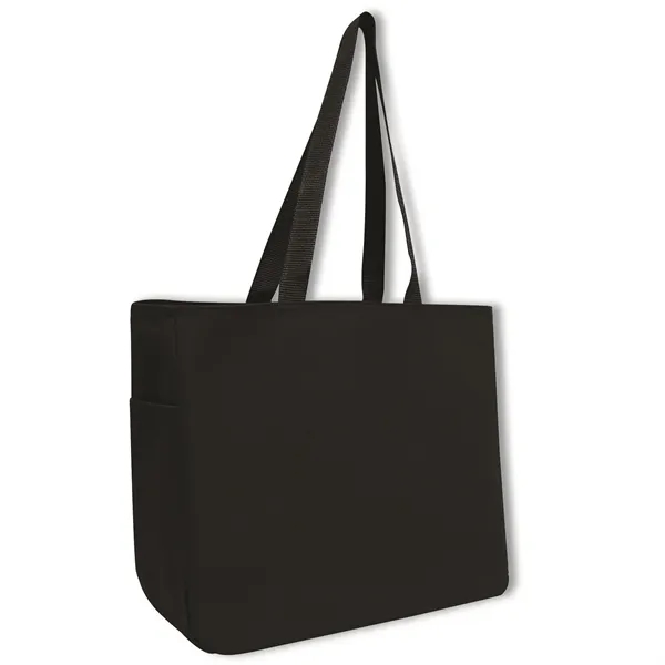 600 denier polyester tote bag with large main pocket, interior self-fabric... from ASI 90859 Tempo Industries Inc / Tempo Tempoline
