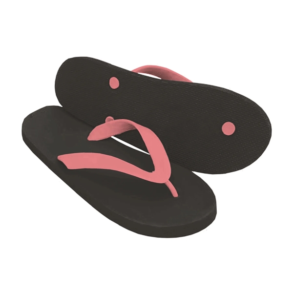 Flip flops with imprint on straps or insole.... from ASI 90859 Tempo Industries Inc / Tempoline