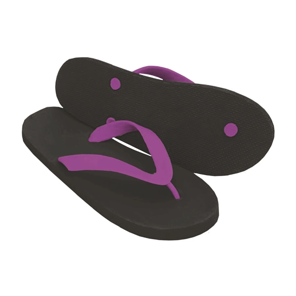 Flip flops with imprint on straps or insole.... from ASI 90859 Tempo Industries Inc / Tempoline