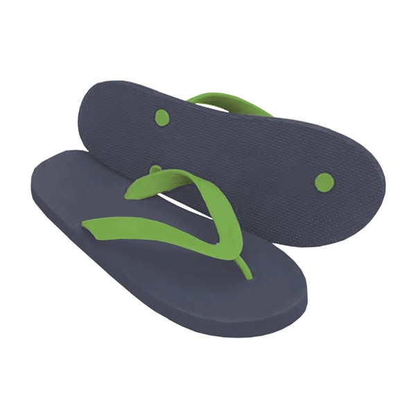 Flip flops with imprint on straps or insole.... from ASI 90859 Tempo Industries Inc / Tempoline