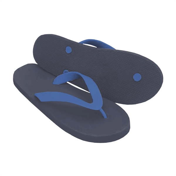 Flip flops with imprint on straps or insole.... from ASI 90859 Tempo Industries Inc / Tempoline