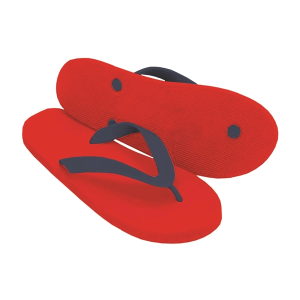 Flip flops with imprint on straps or insole.... from ASI 90859 Tempo Industries Inc / Tempoline